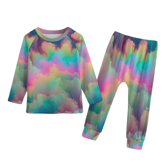 Kid's Knitted Fleece Set