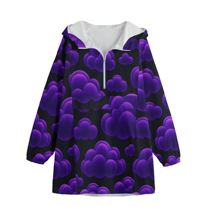 Unisex Windbreaker Long Jacket