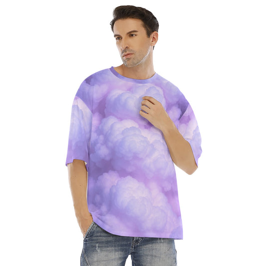 Men's Drop Shoulder T-shirt With Short Sleeve