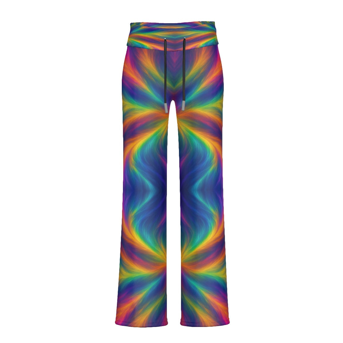 Women's High-waisted Straight-leg Trousers