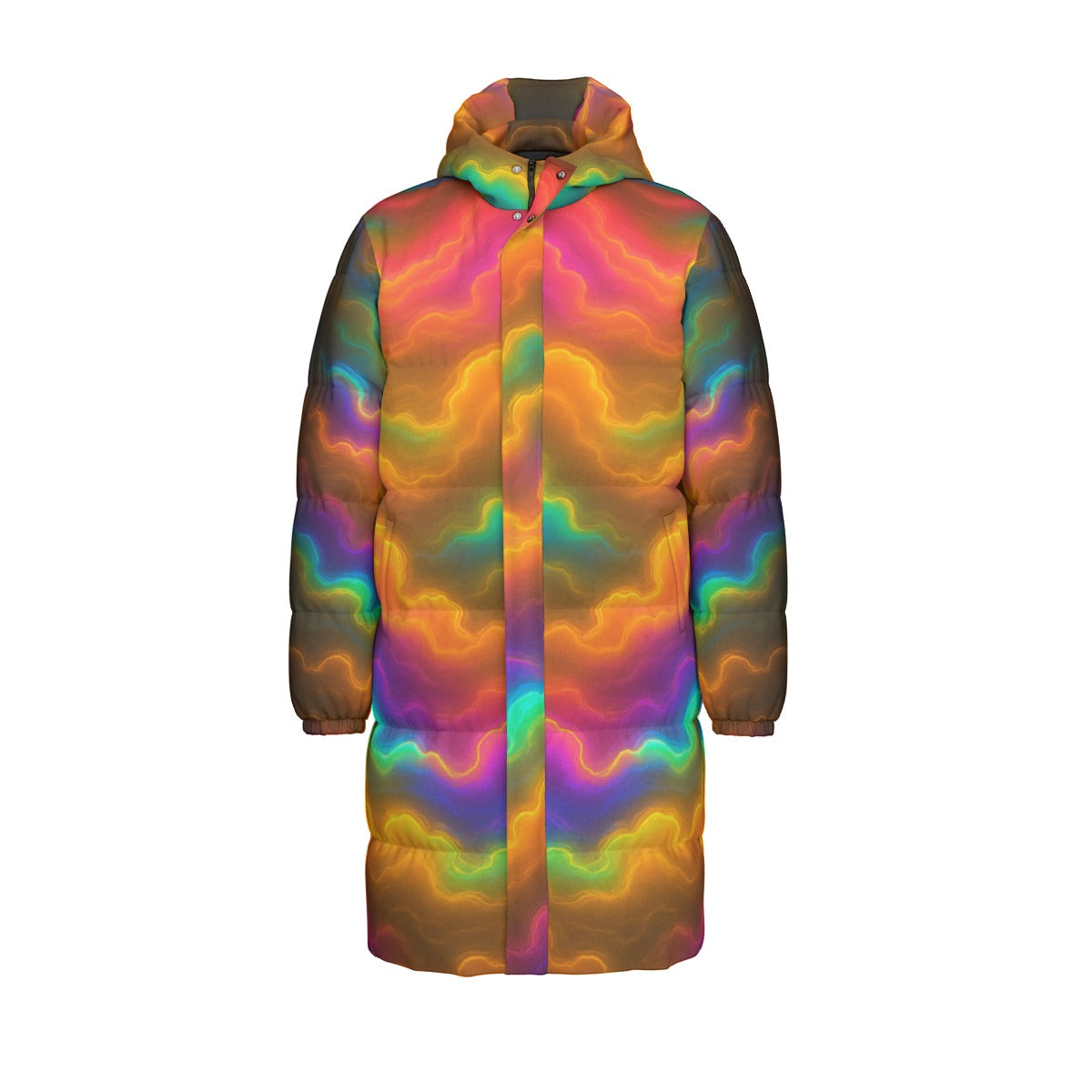 Unisex Long Down Jacket