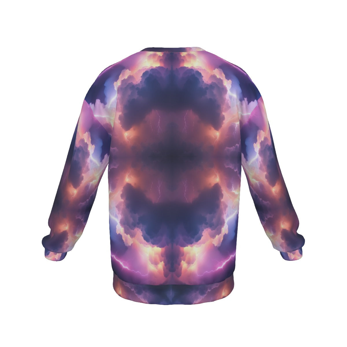 Men's Drop Shoulder Round Neck Long-Sleeved Sweatshirt