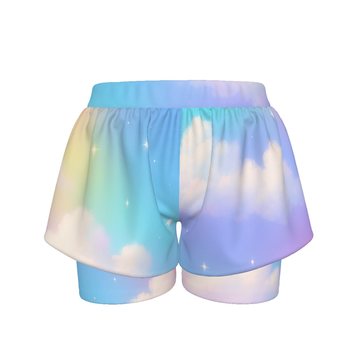 Unisex Sports Lined Shorts