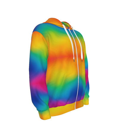 Unisex Zip Hooded Sweatshirt