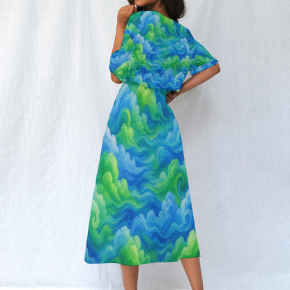 Women's Elastic Waist Dress by O’Nimbus – view 4