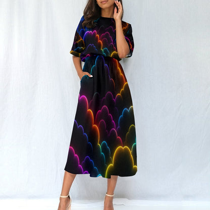 Women's Elastic Waist Dress