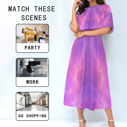Women's Elastic Waist Dress