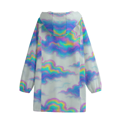 Unisex Windbreaker Long Jacket