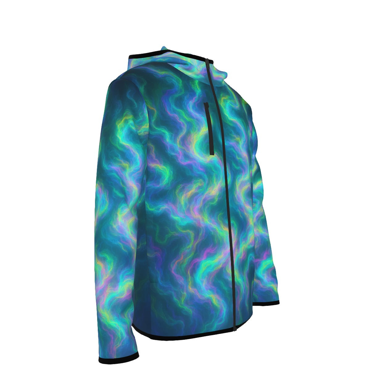 Men's Stylish Hoodie with Thumb Hole Design - view 4