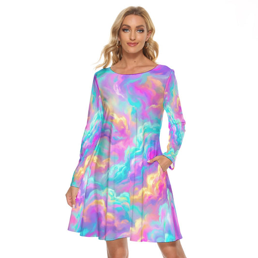 Women's Crew Neck Dress