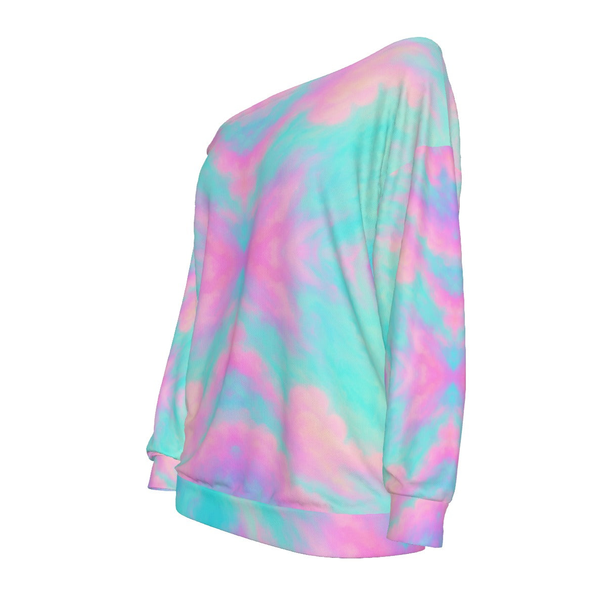 Women's Off-Shoulder Sweatshirt