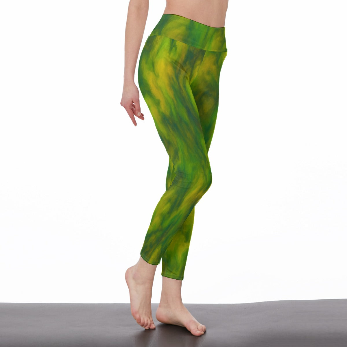 Women's High Waist Leggings | Side Stitch Closure
