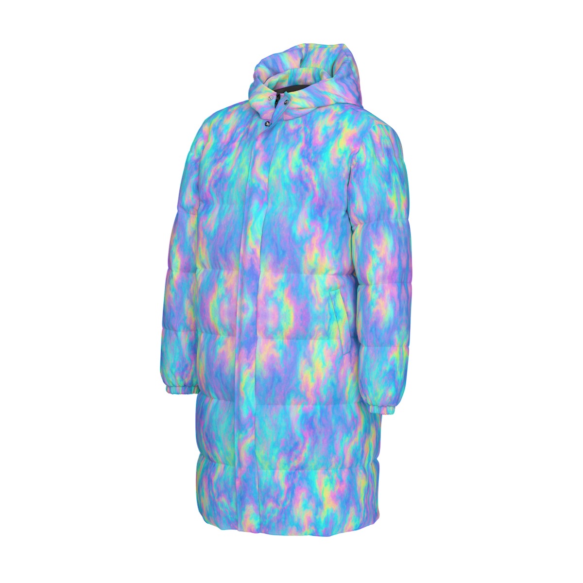 Unisex Long Down Jacket