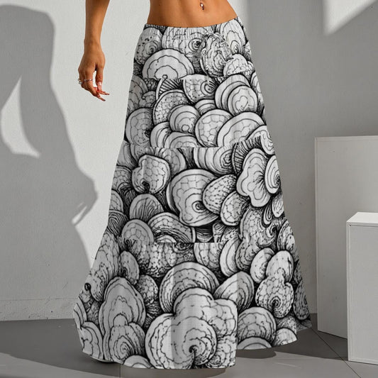 Women's Pleated Long Skirt