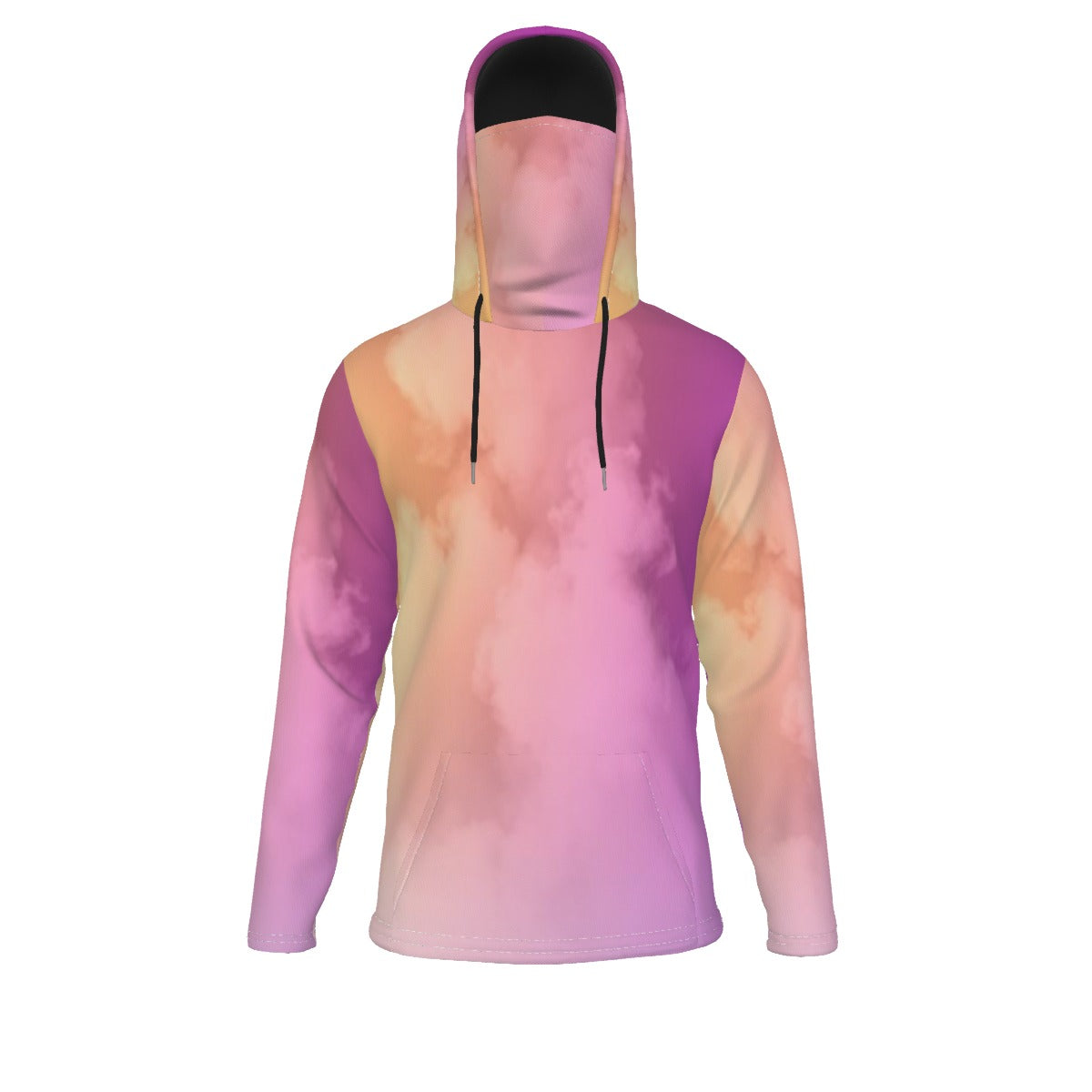 Men's Pullover Hoodie With Mask - view 1