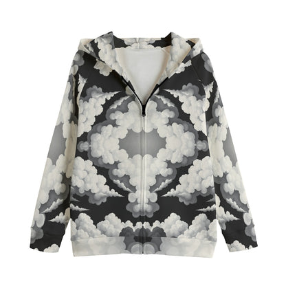 Unisex Kid's Zip Up Raglan Sleeve Hoodie | 310GSM Cotton