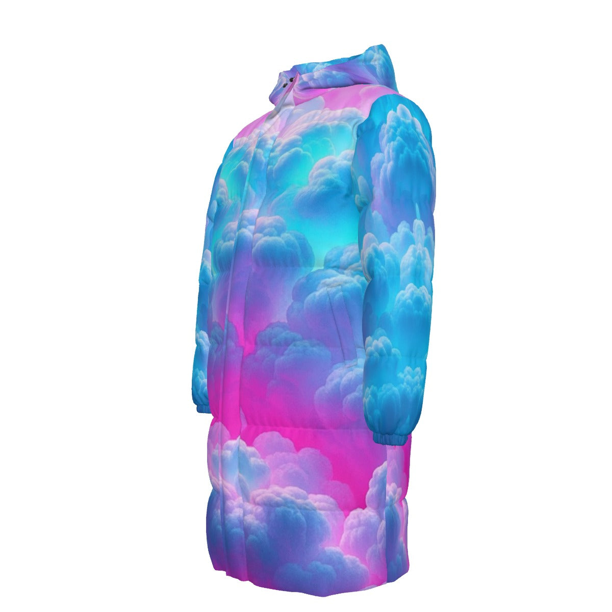 Unisex Long Down Jacket