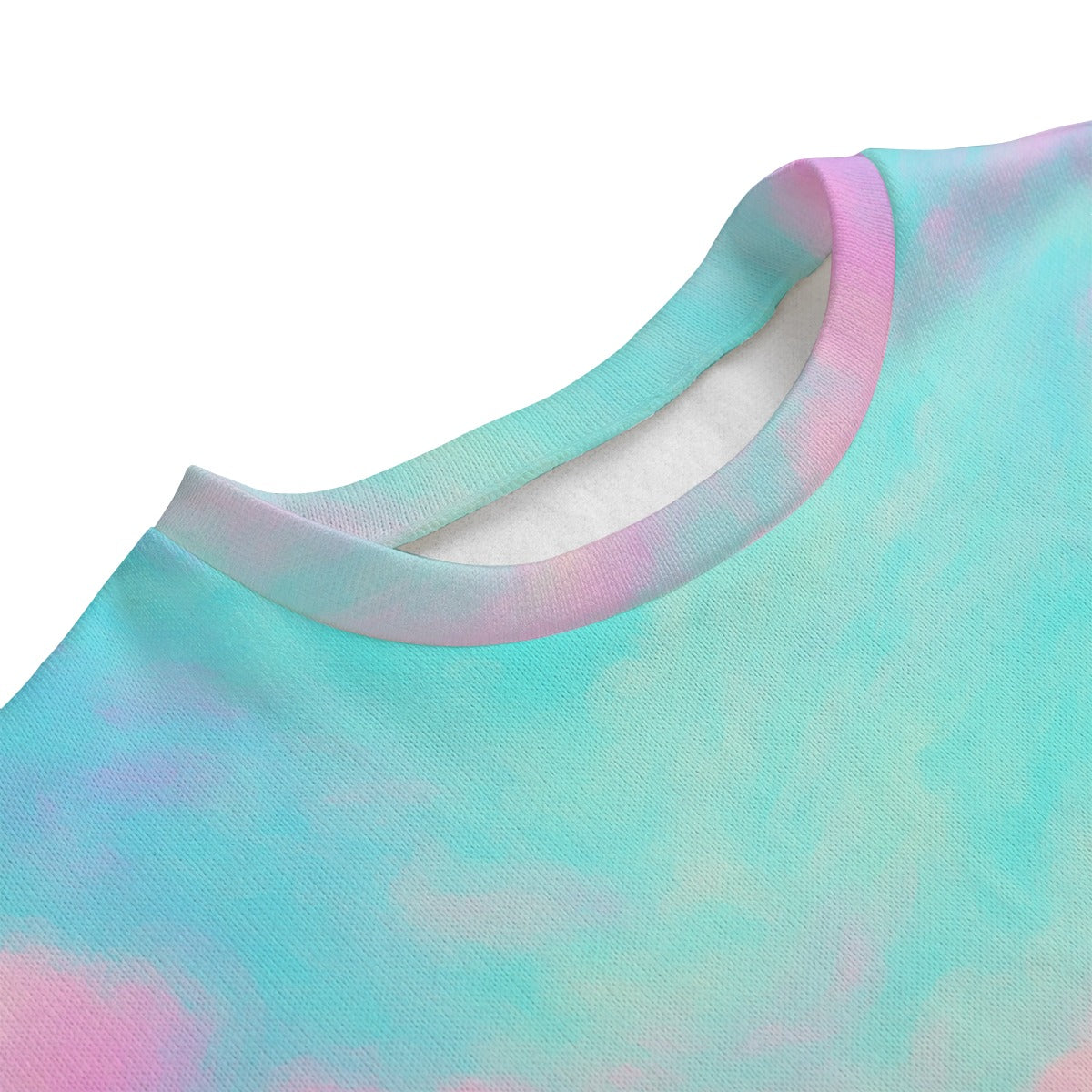 Unisex Drop-shoulder Knitted Fleece Sweater - view 3