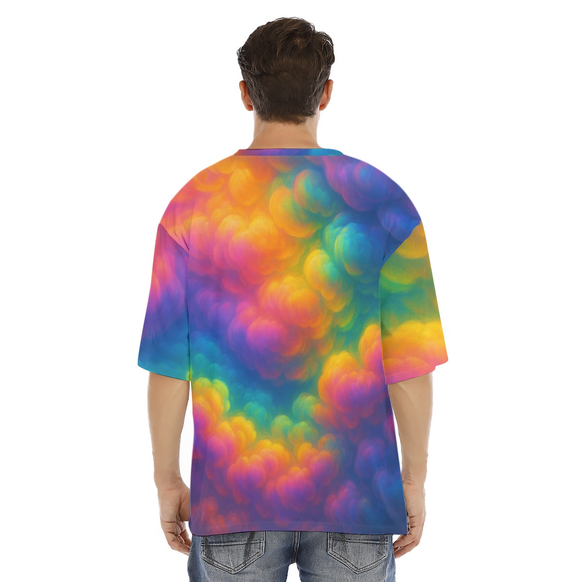 Men's Drop Shoulder T-shirt With Short Sleeve