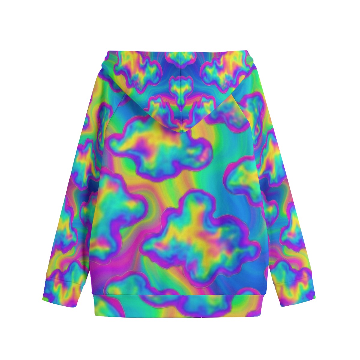 Unisex Kid's Zip Up Raglan Sleeve Hoodie | 310GSM Cotton