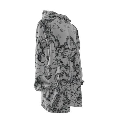 Unisex Windbreaker Long Jacket