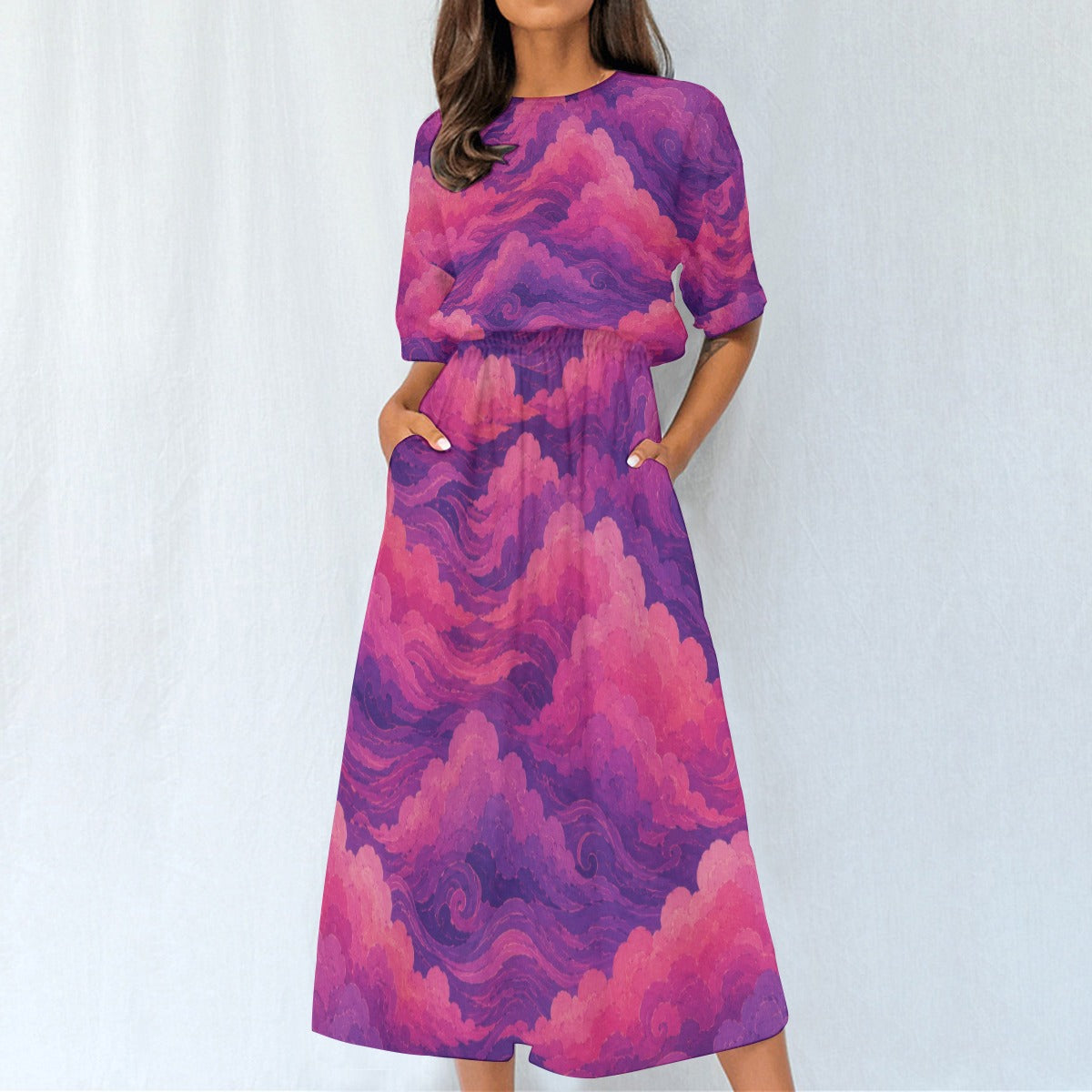 Women's Elastic Waist Dress by O’Nimbus – view 3