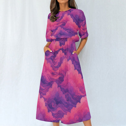 Women's Elastic Waist Dress by O’Nimbus – view 3