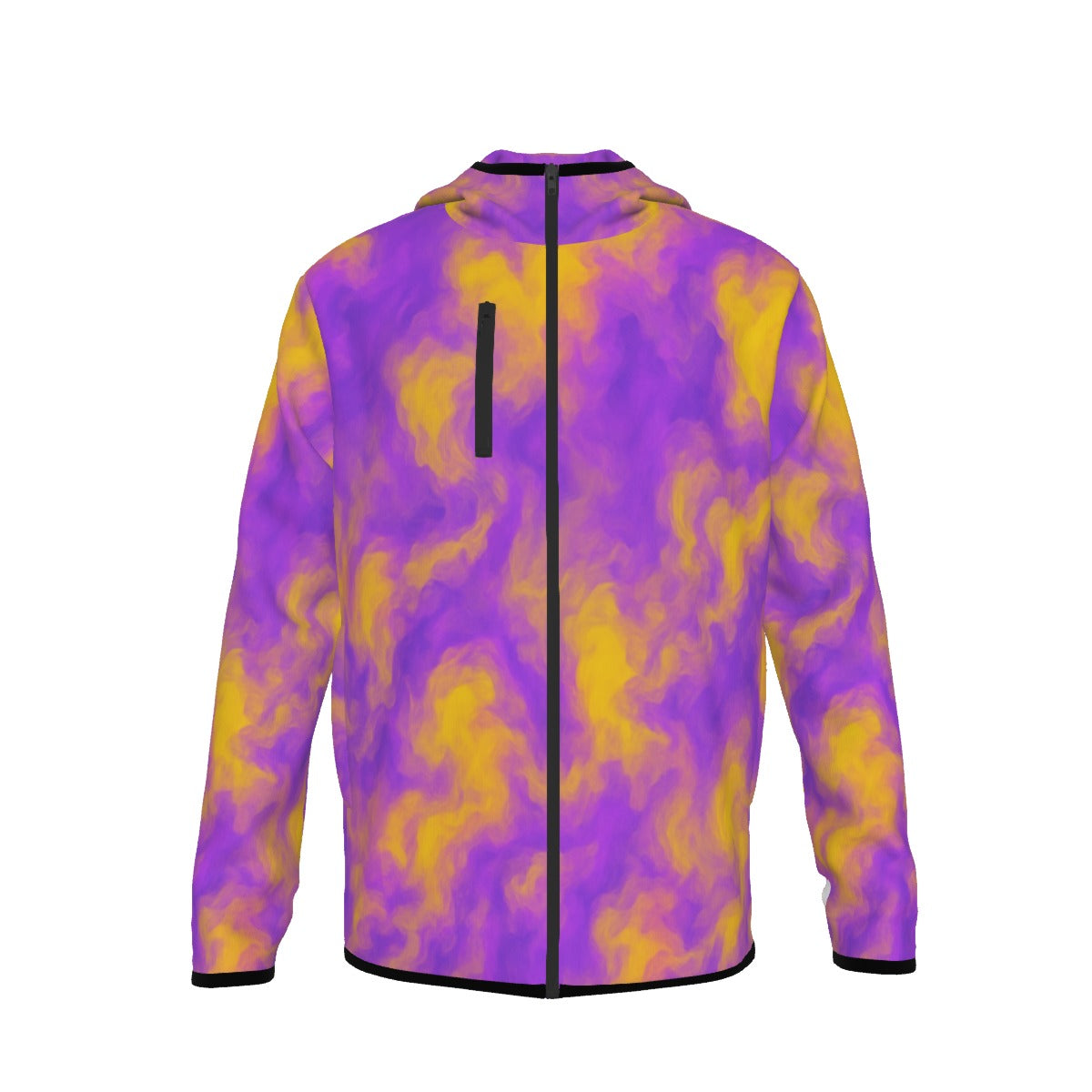 Men's Stylish Hoodie with Thumb Hole Design - view 1