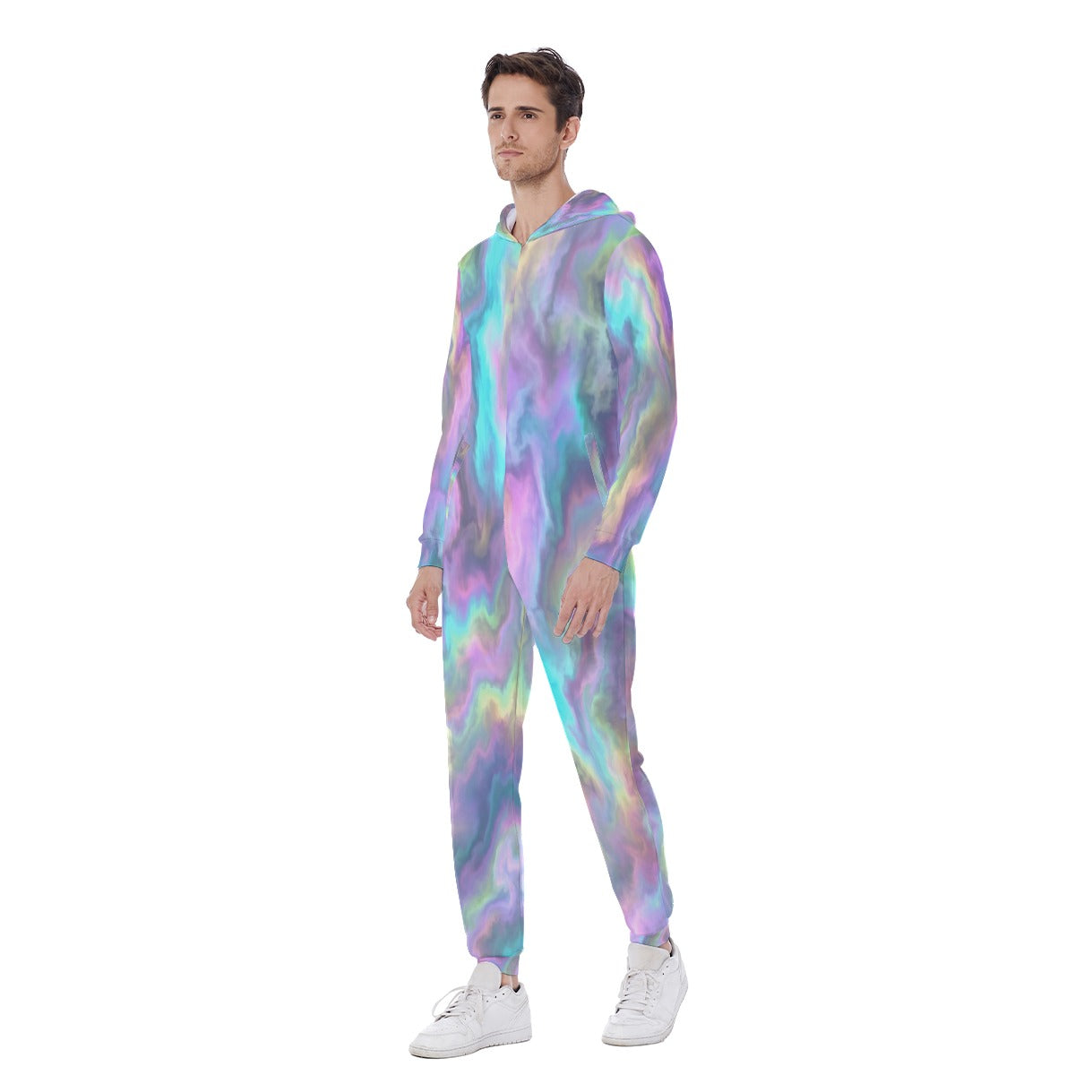 Men's Hooded Jumpsuit