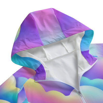 Unisex Windbreaker Long Jacket