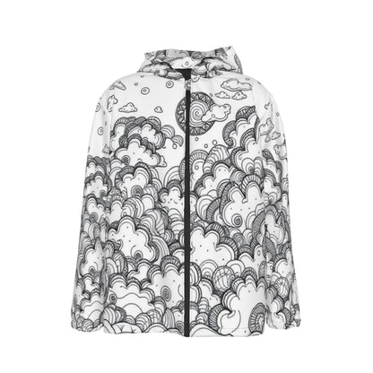 Men's Hooded Zipper Windproof Jacket