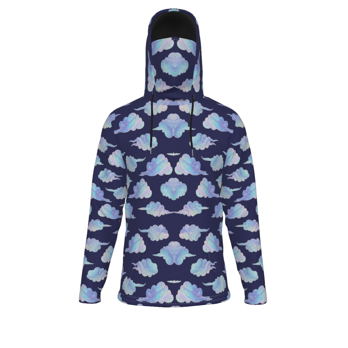Men's Pullover Hoodie With Mask - view 1
