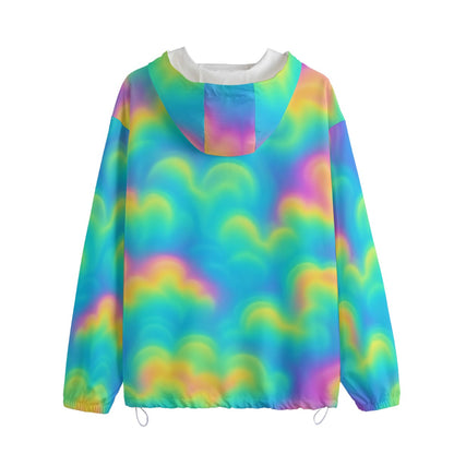 Unisex Pullover Jacket With Zipper Closure