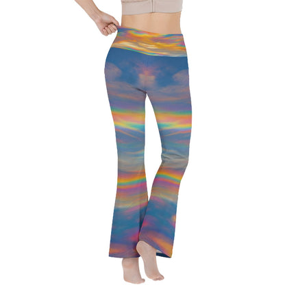 Women's Reversible High-Waisted Yoga Pants