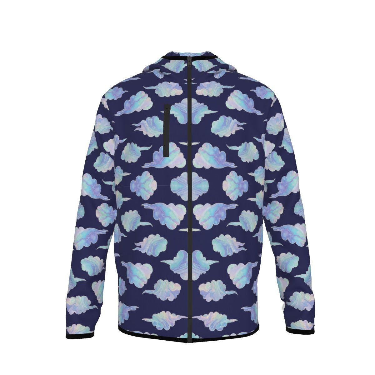 Men's Stylish Hoodie with Thumb Hole Design - view 1