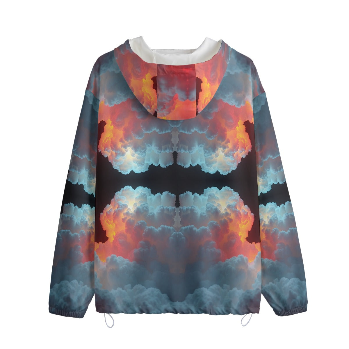 Unisex Pullover Jacket With Zipper Closure