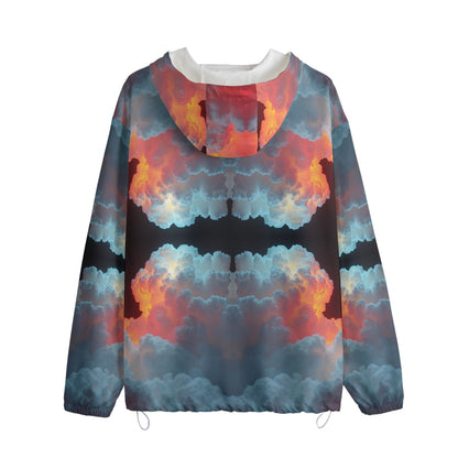 Unisex Pullover Jacket With Zipper Closure