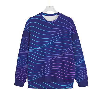 Unisex Knitted Fleece Sweater | Plus Size