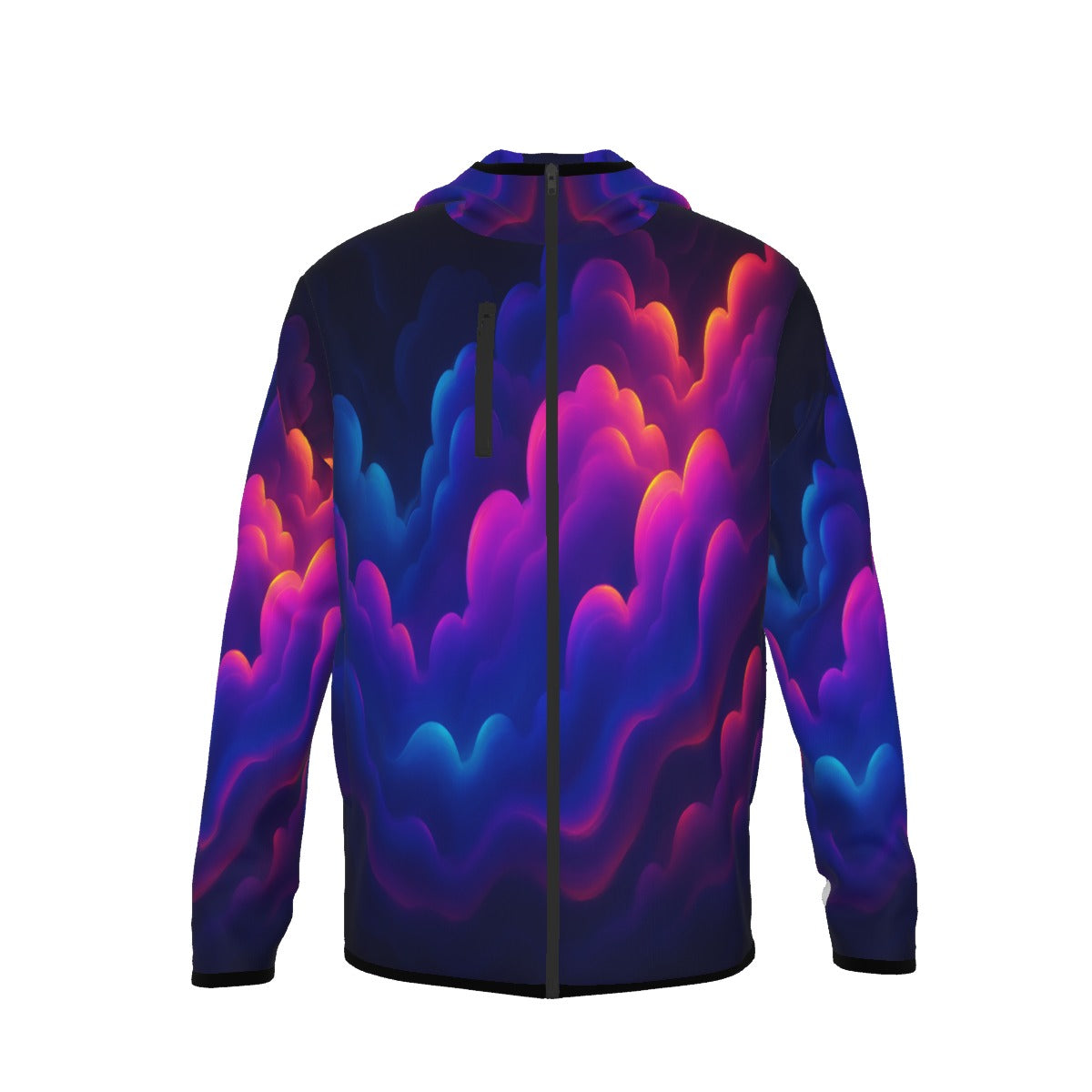 Men's Stylish Hoodie with Thumb Hole Design - view 1