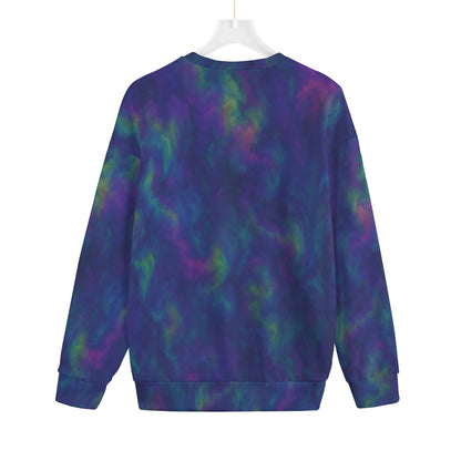 Unisex Drop-shoulder Knitted Fleece Sweater - view 2