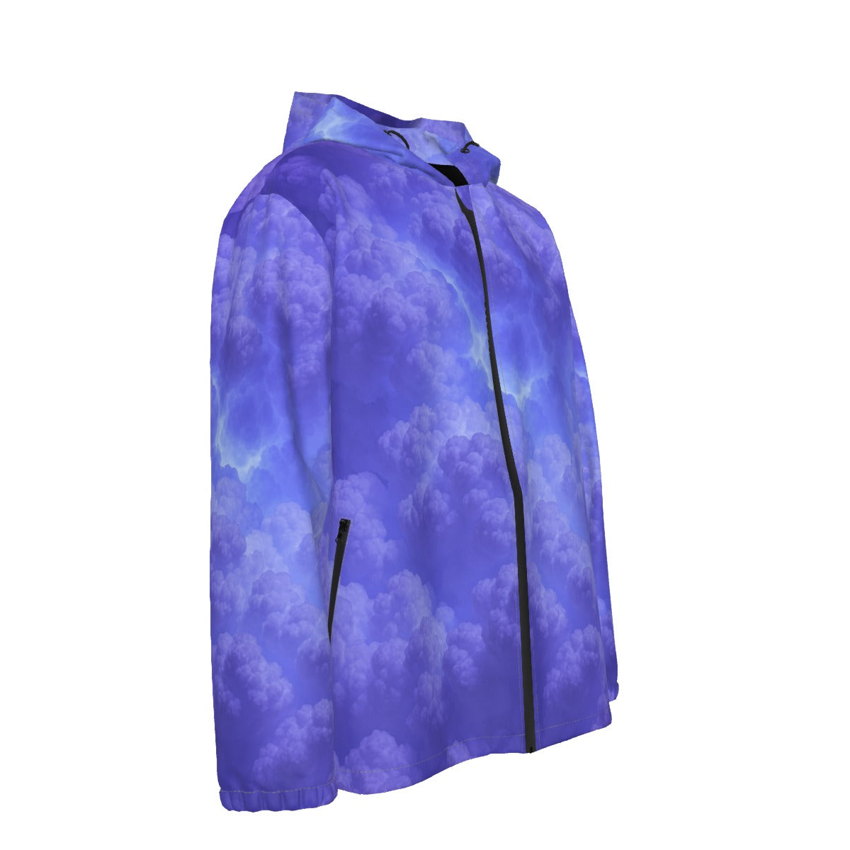 Men's Hooded Zipper Windproof Jacket