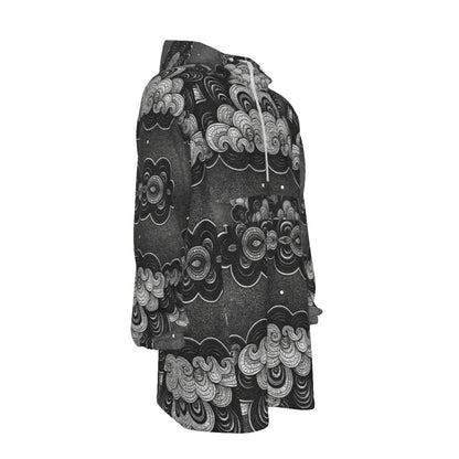 Unisex Windbreaker Long Jacket