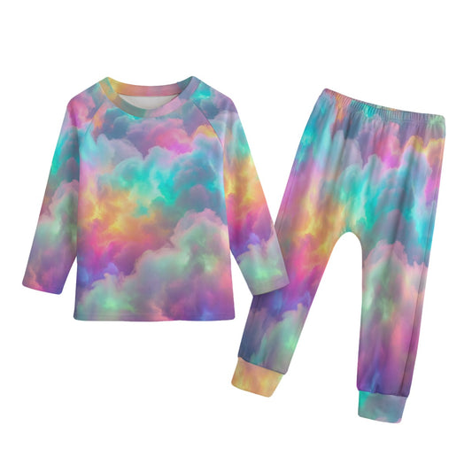 Kid's Knitted Fleece Set