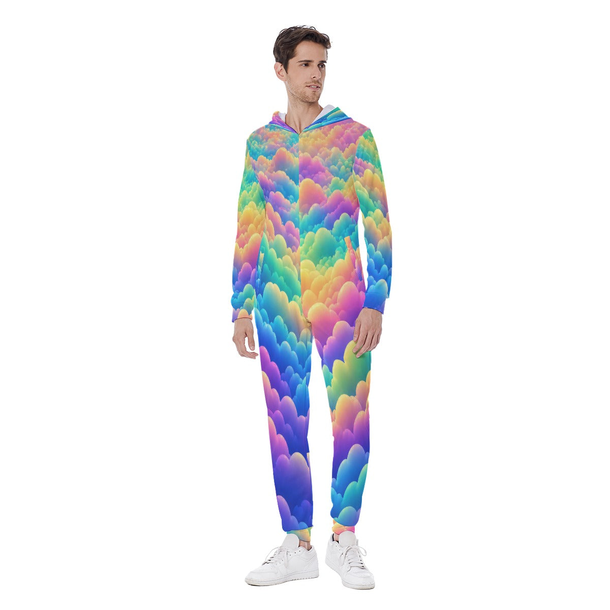 Men's Hooded Jumpsuit