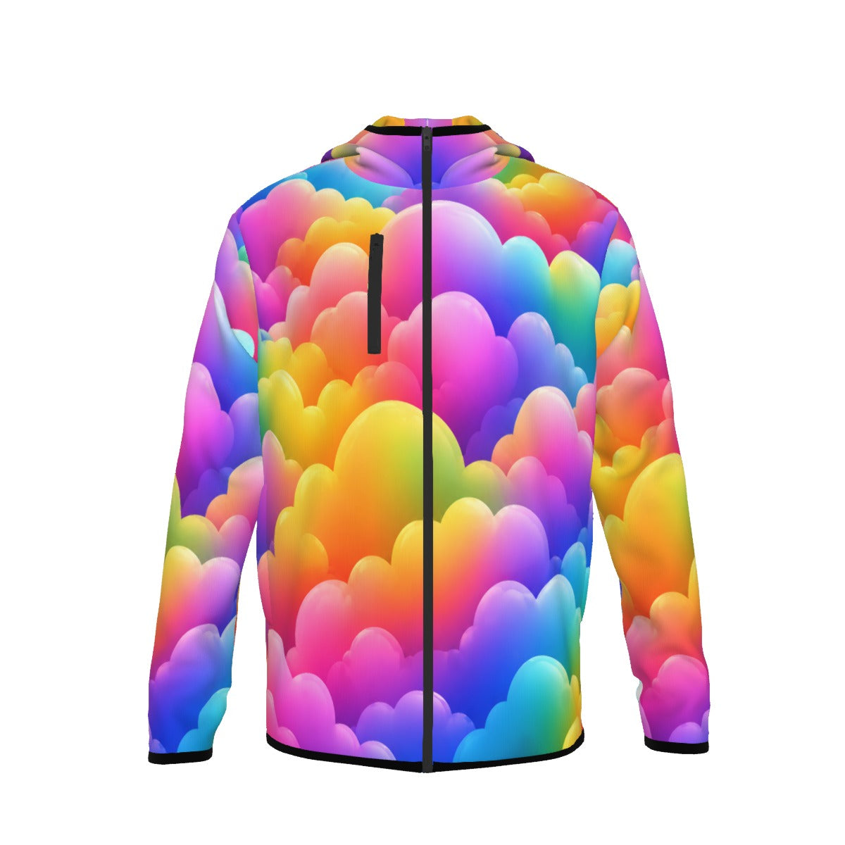 Men's Stylish Hoodie with Thumb Hole Design - view 1