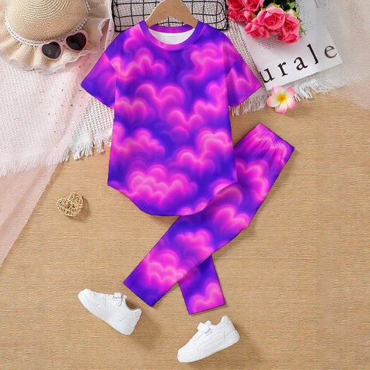 Kids' Casual Top and Pants Set