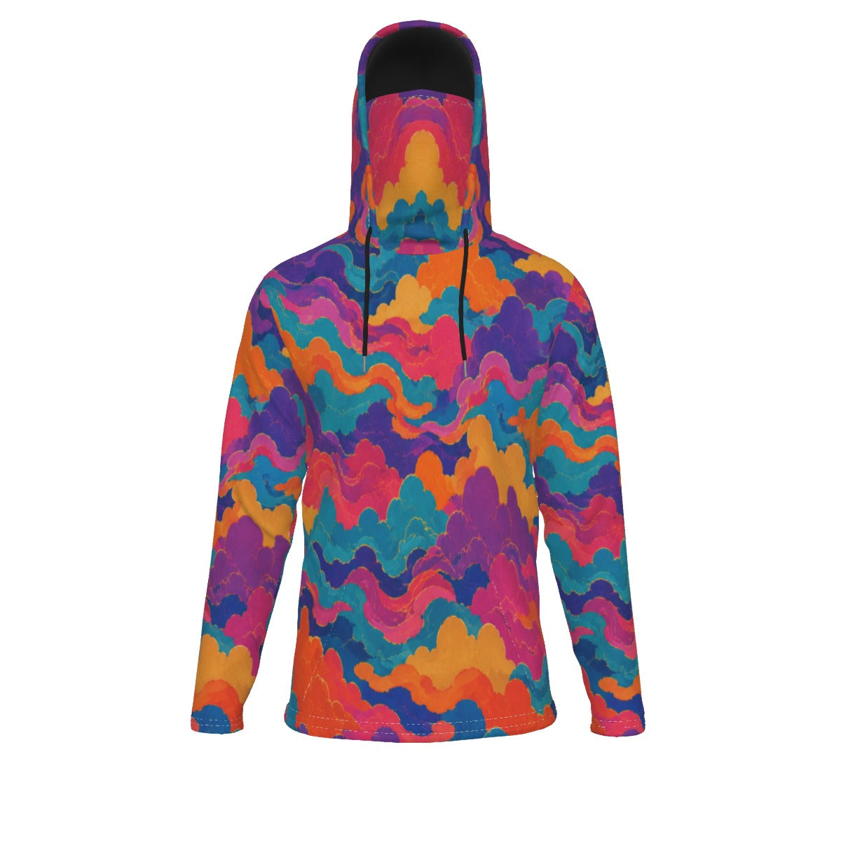 Men's Pullover Hoodie With Mask - view 1