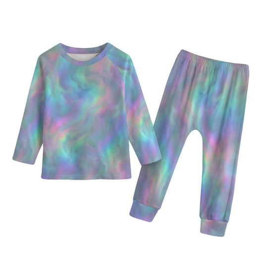 Kid's Knitted Fleece Set