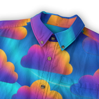 Men's Casual Lapel Long Sleeve Shirt|125GSM Cotton