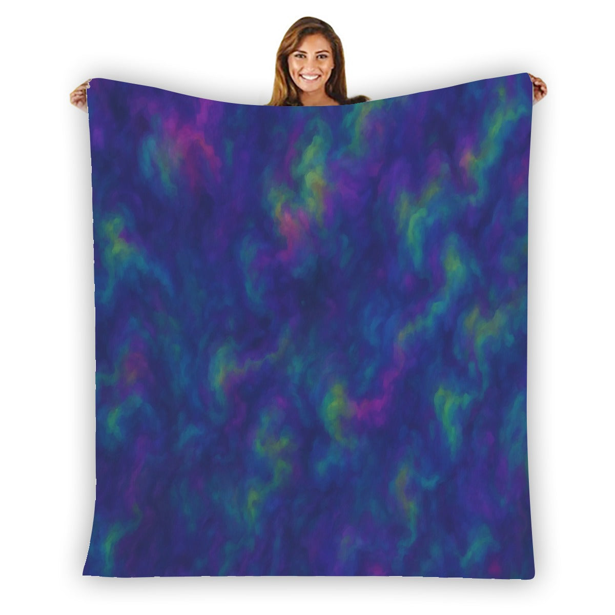 Unisex Single-Side Printing Flannel Blanket